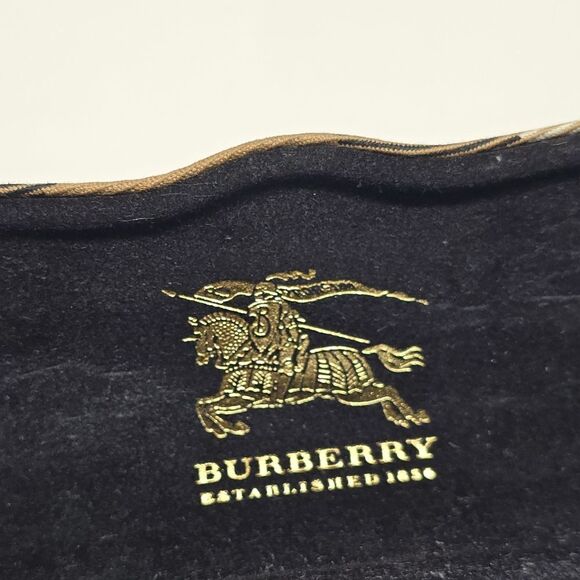 BURBERRY Nova Check Plaid Sunglasses Eyeglasses Case Only main image 2